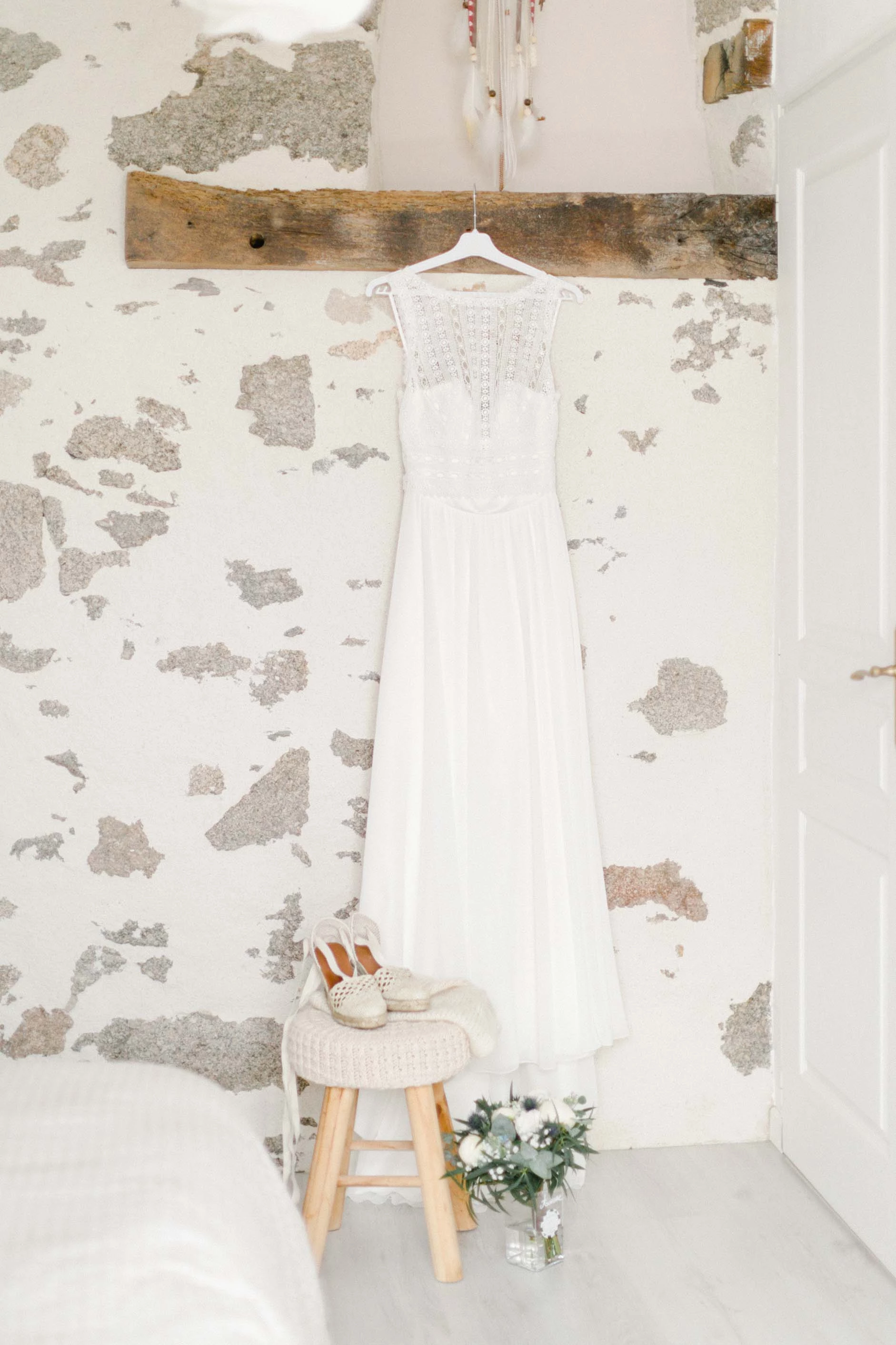 gris marron préparatifs